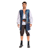 Pirates Of The Caribbean 4 Fluch der Karibik Jack Sparrow Johnny Depp 1 Weste Cosplay Kostüm